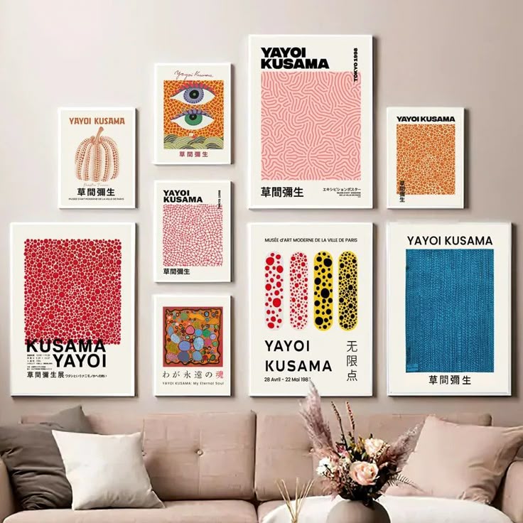 Infinity Forms – Yayoi Kusama Inspired Art Print Collection