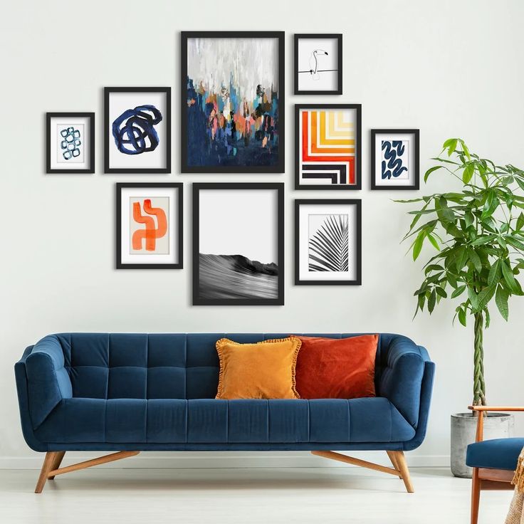 Modern Muse – Abstract & Minimalist Gallery Wall Set